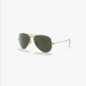 RAY-BAN RB3025 58 AVIATOR CLASSIC Green-Gold